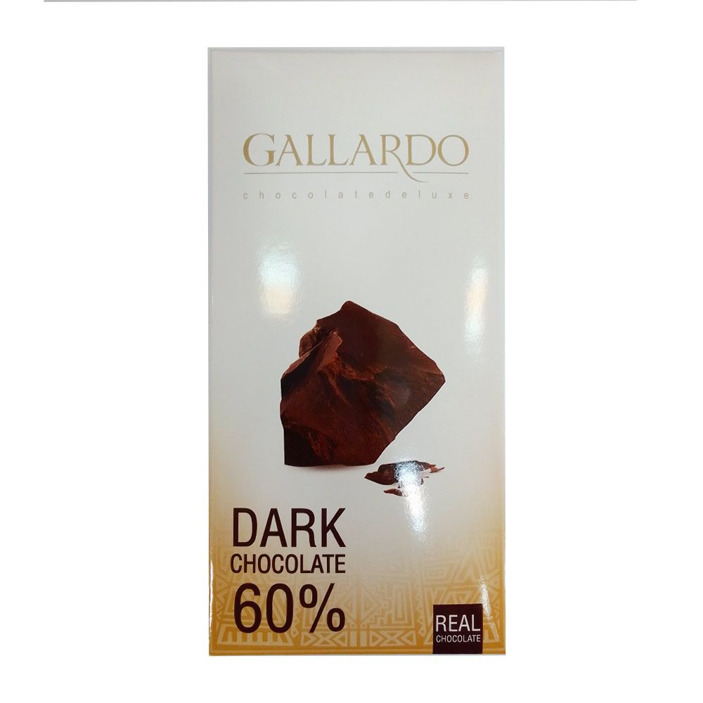 شکلات تابلت گالاردو تلخ 60 درصد 80 گرمی فرمند