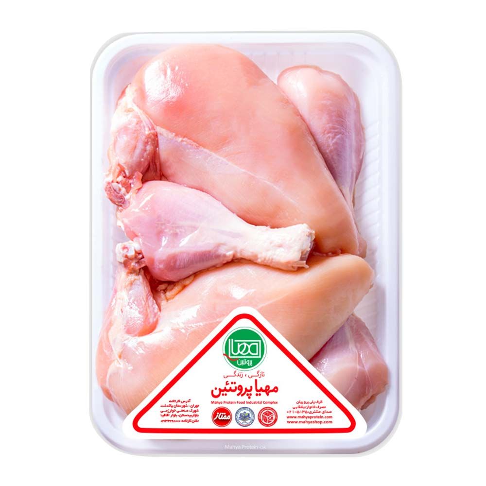 مرغ خرد شده بی پوست 1800 گرمی مهیا پروتئین