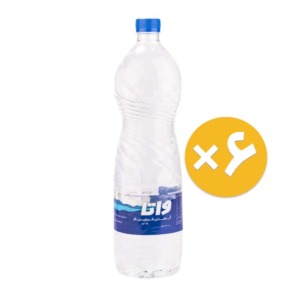 پک 6 عددی آب معدنی واتا 1.5 لیتری