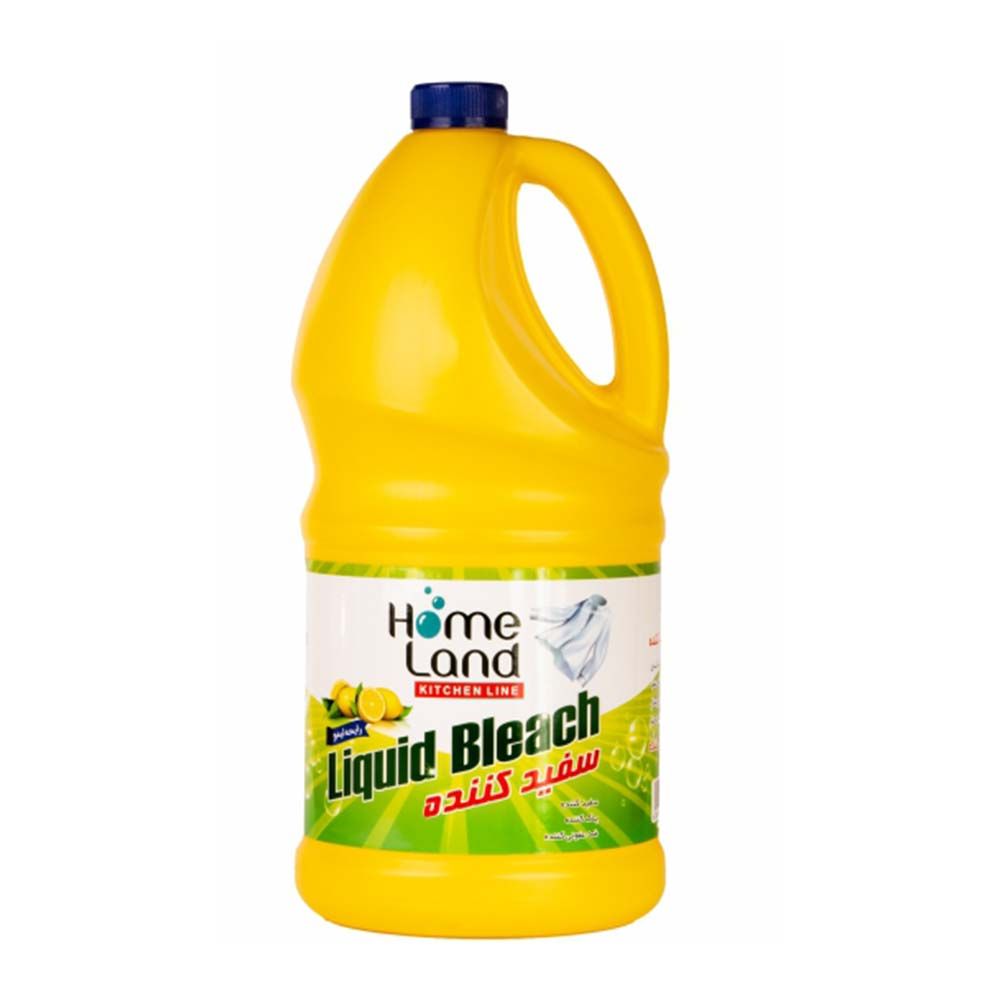 مایع سفید کننده معطر لیمویی 4000 هوم لند