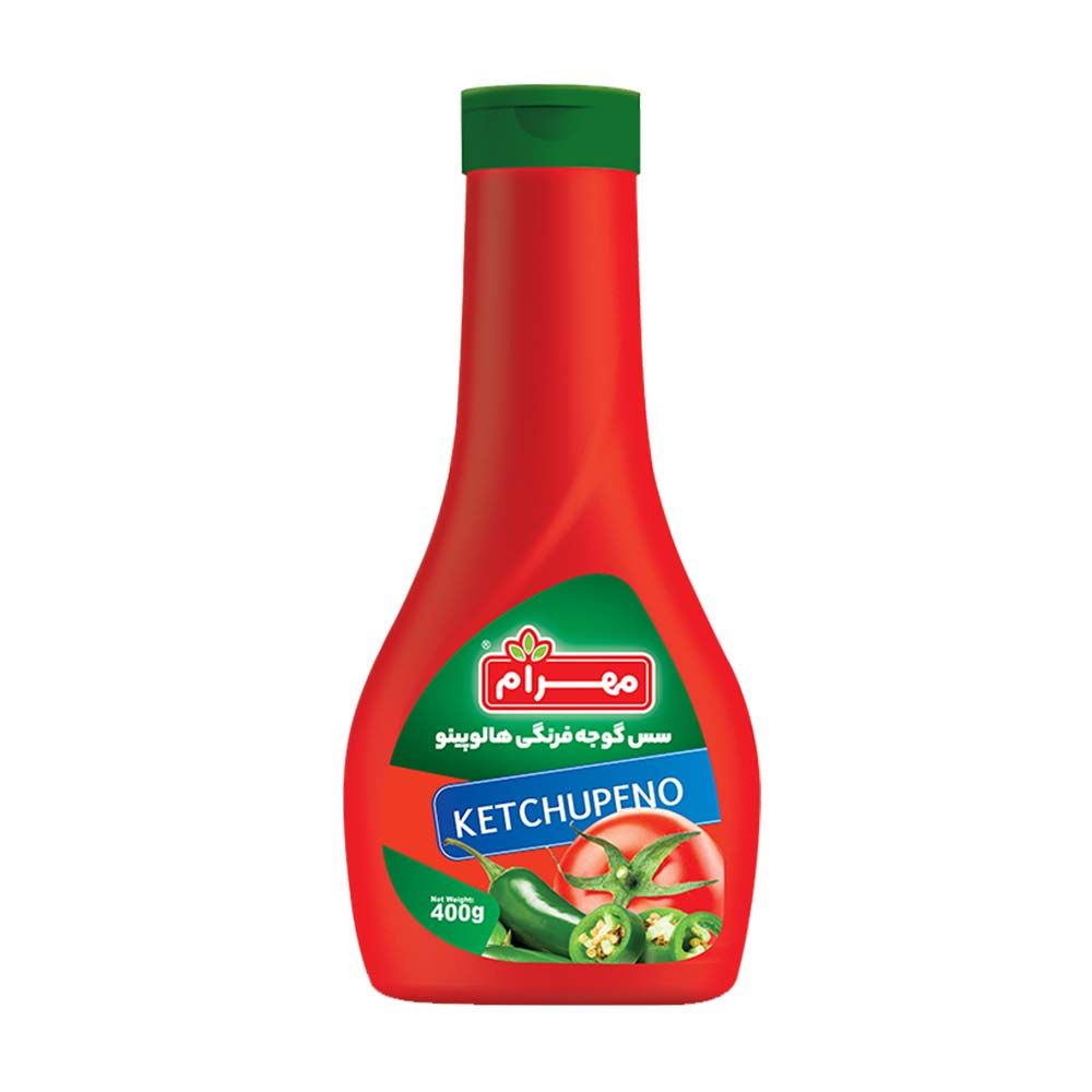سس گوجه فرنگی هالوپینو 400 گرمی مهرام